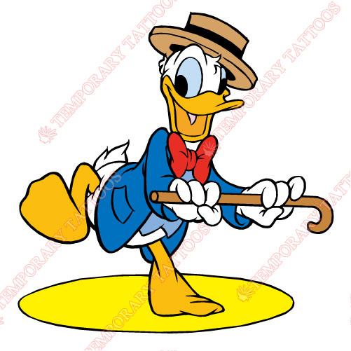 Donald Duck Customize Temporary Tattoos Stickers NO.739